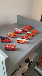 Vintage Lot Matchbox '80-'92 fire rescue 10st., Ophalen of Verzenden, Gebruikt