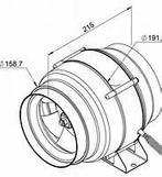 Partij ventilatoren en RVS roosters/ventielen, Ophalen, Nieuw, Ventilator en Afzuiger