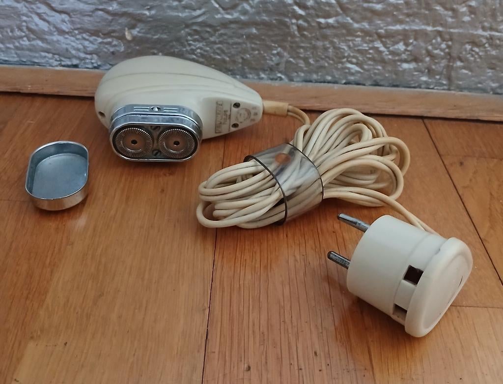 Vintage Philips Philishave Scheerapparaat met etui, Ophalen of Verzenden