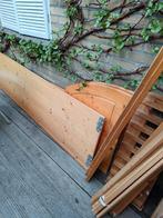 Grenen bed 90x 200, Ophalen, Minder dan 25 mm, Grenen, Plank