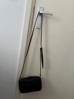 Zwart schoudertasje met croco print, Ophalen of Verzenden, Zo goed als nieuw, Zwart, Schoudertasje