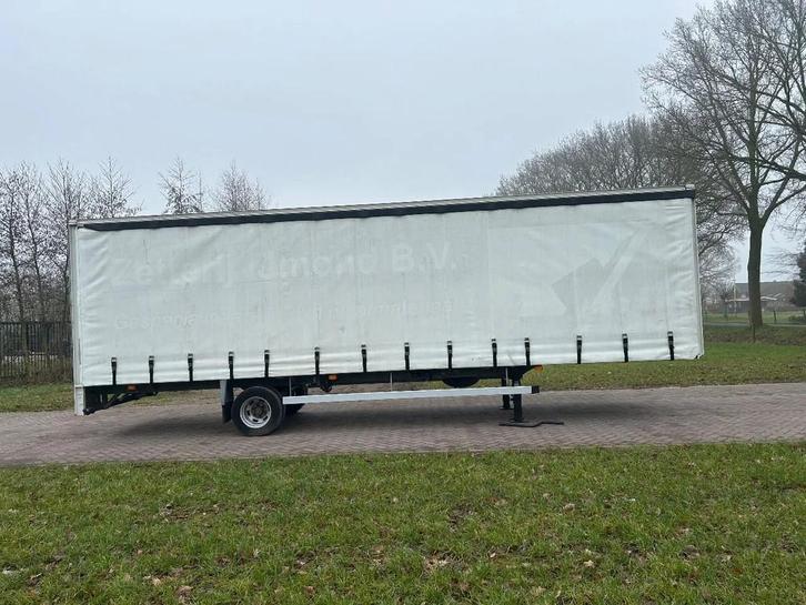VELDHUIZEN Be oplegger schuifzeilen 5.5 ton (bj 2007), Auto's, Vrachtwagens, Bedrijf, Te koop, Aanhangers en Opleggers, Overige brandstoffen