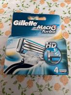Gillette Mach3 Turbo 4 navulmesjes, Ophalen of Verzenden, Nieuw, Gehele gezicht