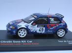Citroen Saxo kitcar Tour de Corse '99 Loeb Elena Altaya 1:43, Ophalen of Verzenden, Nieuw, Auto, Overige merken