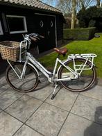 Gazelle Damesfiets Wit met Mand, Ophalen, Zo goed als nieuw, Versnellingen