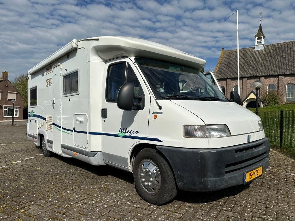 Fiat Allegro Chausson 69 bouwjaar 2000– absolute topconditie, Fiat, 6 tot 7 meter, Chausson, Particulier
