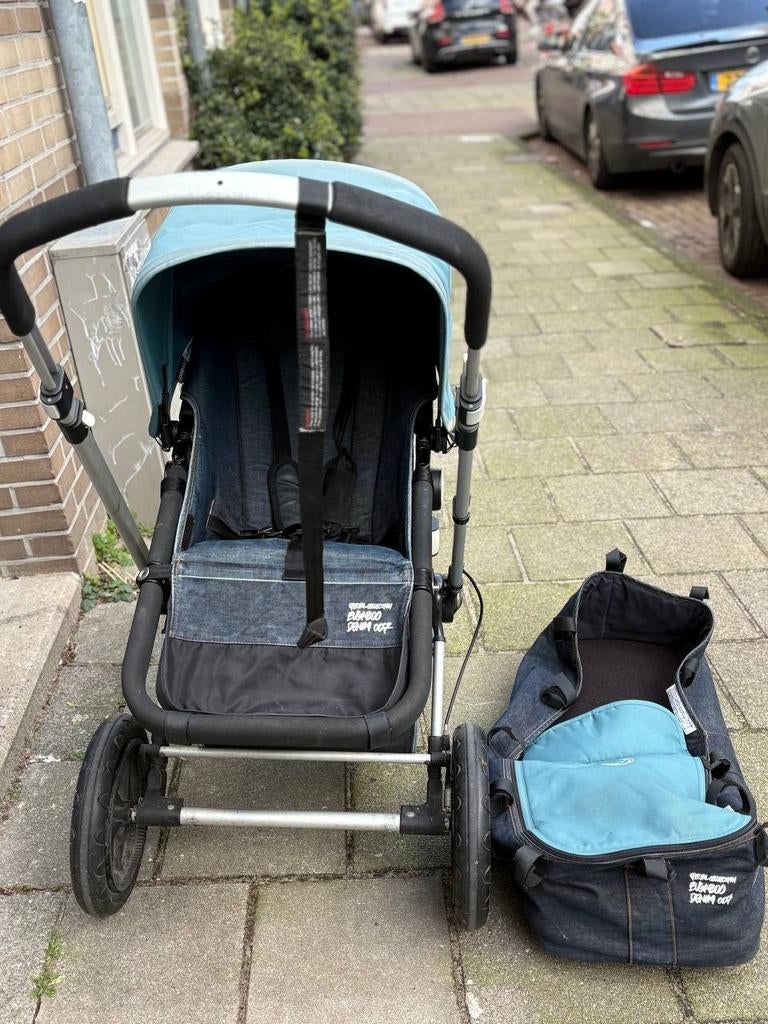 Bugaboo kinderwagen met reiswieg, Ophalen of Verzenden