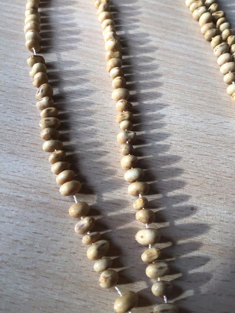 Zaden of bonen ketting, poor man’s ivory, Ophalen of Verzenden, Zo goed als nieuw, Overige materialen