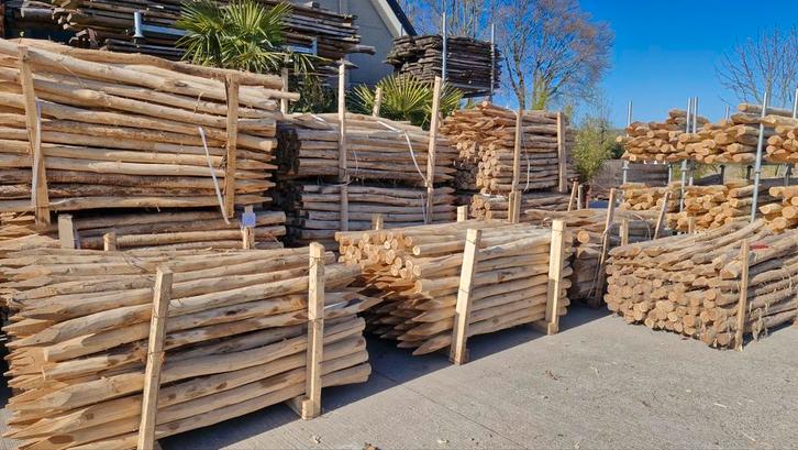 Robinia - palen - weidepalen - boompaal - kastanje -, Tuin en Terras, Palen, Balken en Planken, Nieuw, Palen, 180 tot 250 cm, Ophalen of Verzenden