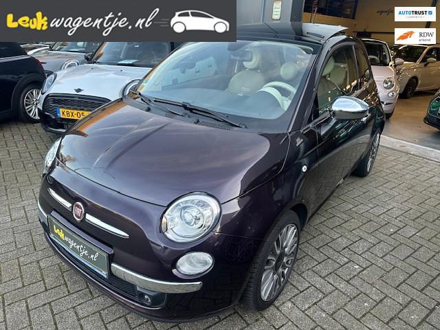 Fiat 500 1.2 Cult *schuifdak *leer *xenon *16” *dig. klok, Auto's, Fiat, Bedrijf, Te koop, ABS, Airbags, Airconditioning, Bluetooth