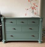 Oud grenen dressoir kast of commode., Ophalen, Gebruikt, 100 tot 150 cm, 3 of 4 laden