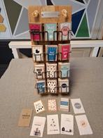 Rek Display mini kaartjes incl. kaartjes, Ophalen of Verzenden, Nieuw