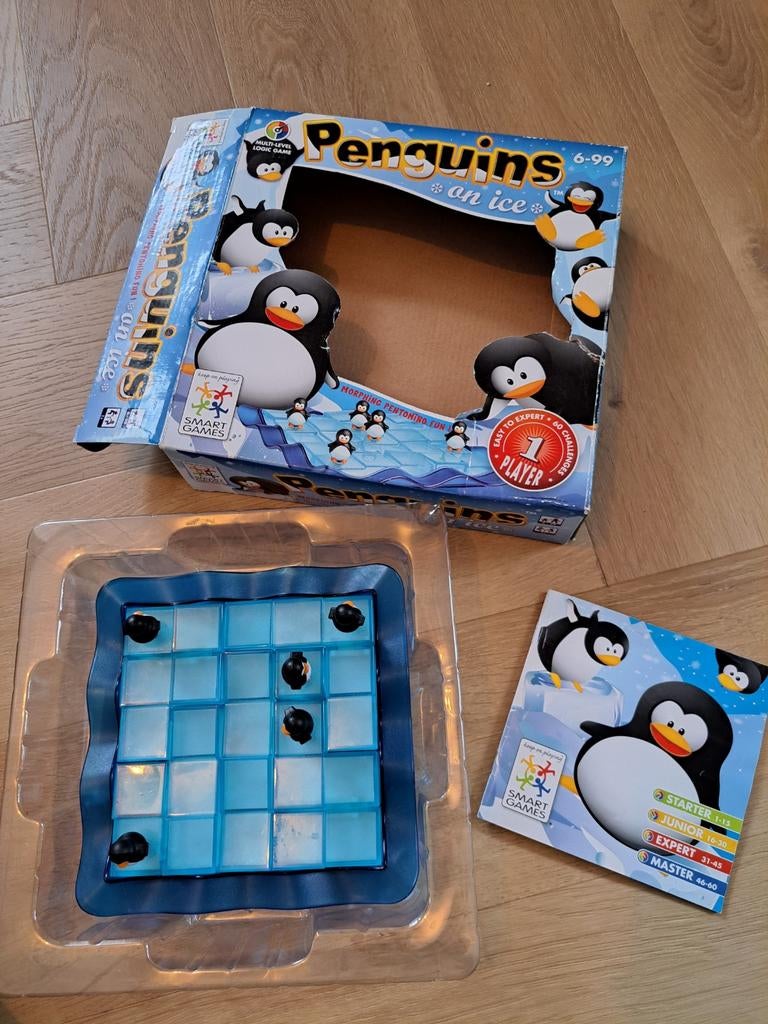 SmartGames Penguins on Ice, Een of twee spelers, Ophalen of Verzenden, Gebruikt