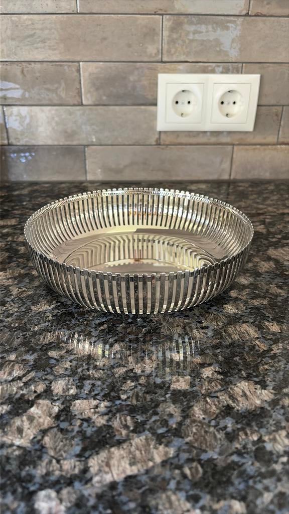 Alessi Pierre Charpin mand, Ophalen of Verzenden, Zo goed als nieuw, Rond, Overige materialen