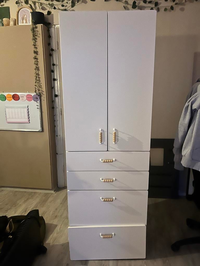 Ikea kinder kledingkast, Ophalen, Gebruikt, 200 cm of meer, 50 tot 100 cm