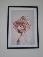 Fotolijst wissellijst zwart met Desenio poster 50x70cm, Ophalen, 50 tot 75 cm, Zo goed als nieuw, Foto of Poster