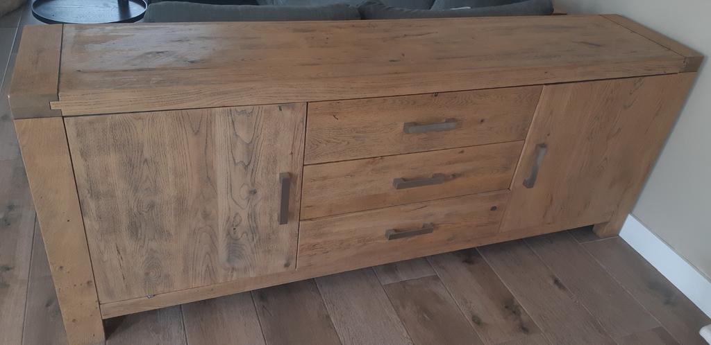 Mooi dressoir 220cm  45cm  85cm, Huis en Inrichting, Ophalen of Verzenden, Zo goed als nieuw, 25 tot 50 cm, 200 cm of meer