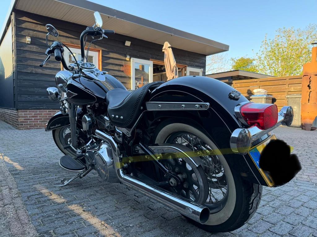 Harley-Davidson Heritage FLSTC, 2 cilinders, Gebruikt, Meer dan 35 kW, Handgeschakeld