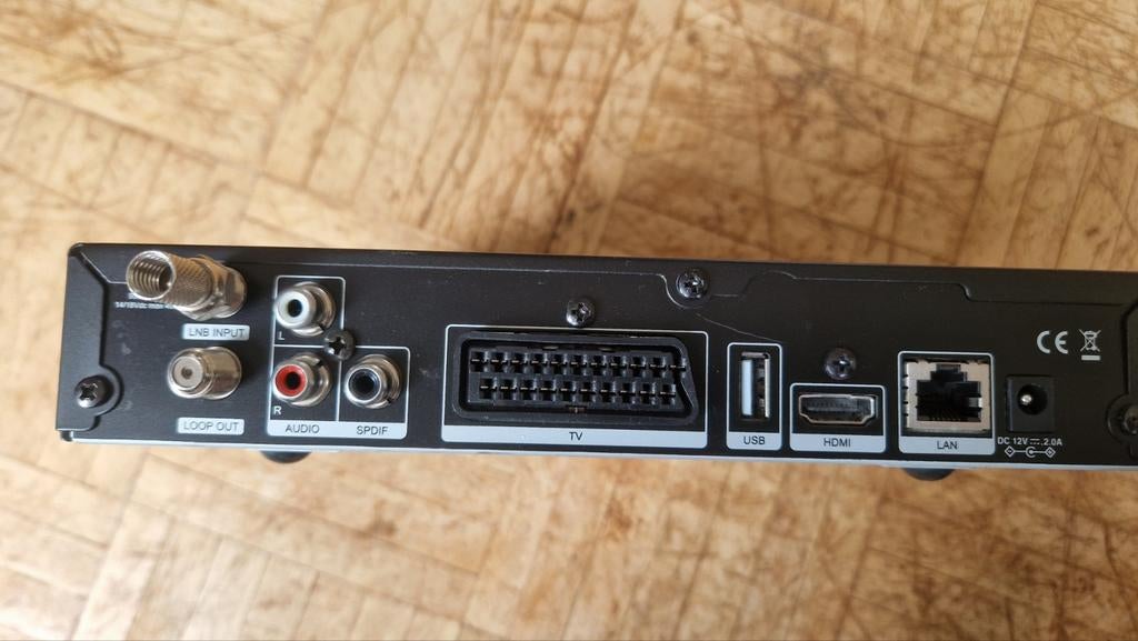 M7 SAT801 Satellietontvanger Decoder, Audio, Tv en Foto, Decoders en Harddiskrecorders, Gebruikt, Decoder, Ophalen of Verzenden