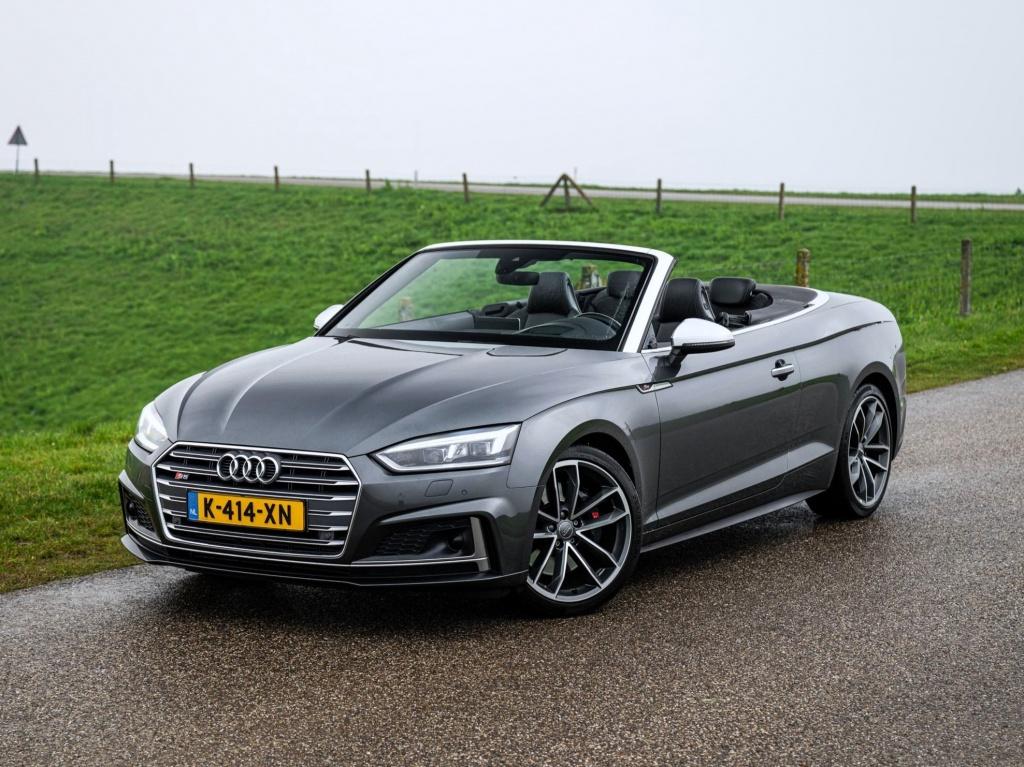 Audi S5 3.0 TFSI Cabriolet PL+ RS Zetels ACC (bj 2017), Auto's, Audi, Gebruikt, 2995 cc, Cabriolet, 4 stoelen