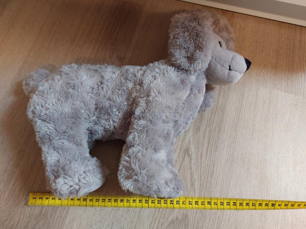 IKEA grijze poedel hond knuffel 38 cm gosig, Kinderen en Baby's, Speelgoed | Knuffels en Pluche, Ophalen of Verzenden, Hond