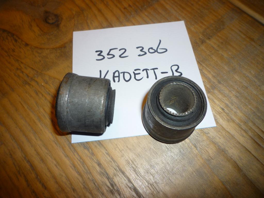 Opel Kadett-B eerste serie! draagarmrubber 352306 set a 4, Ophalen of Verzenden, Nieuw, Opel