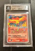 Moltres ex Holo 2004 Beckett Graded 6 Pokémon Kaart, Ophalen of Verzenden, Gebruikt, Losse kaart, Foil