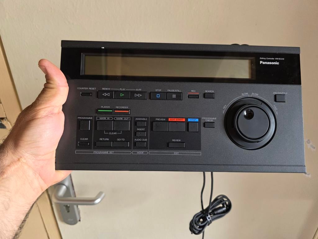 Panasonic VW-EC310E Editing Controller, Ophalen of Verzenden, Video