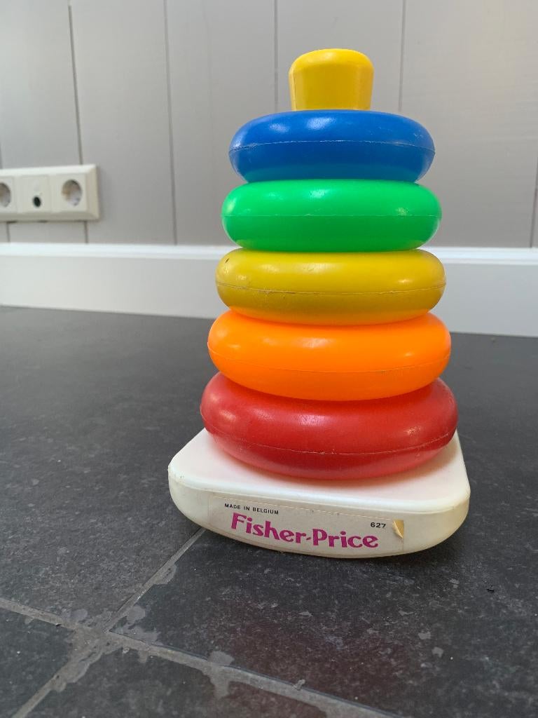 Te koop Fischer Price stapeltoren, Ophalen, Gebruikt, Overige typen