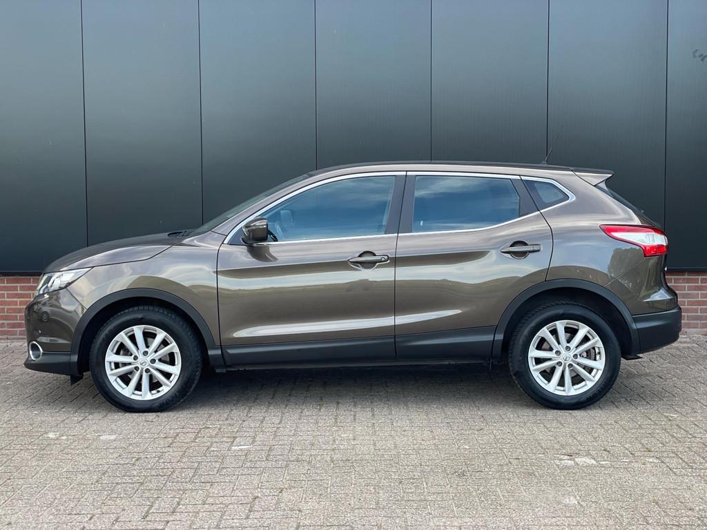Nissan Qashqai 1.2 Acenta, Auto's, Stof, Gebruikt, 4 cilinders, Bruin