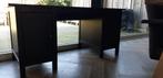 Ikea Hemnes bureau donkerbruin, Ophalen, Gebruikt