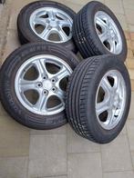 Te koop: org. velgenset  Mitsubishi  Outlander 1 Sport, Ophalen, 16 inch, Banden en Velgen, Zomerbanden