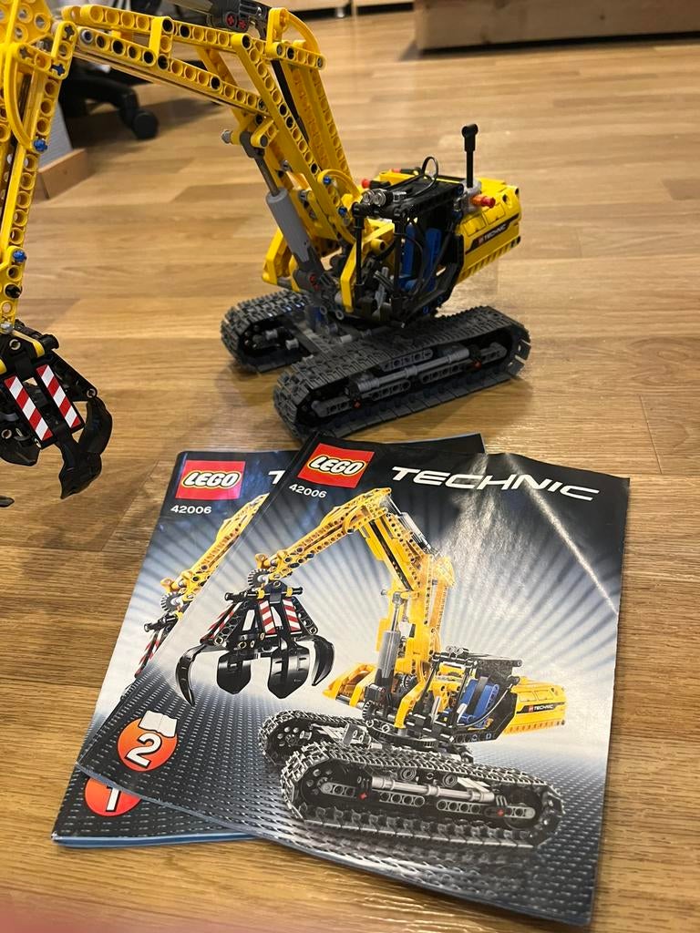 Lego kraan 42006, Ophalen of Verzenden, Zo goed als nieuw