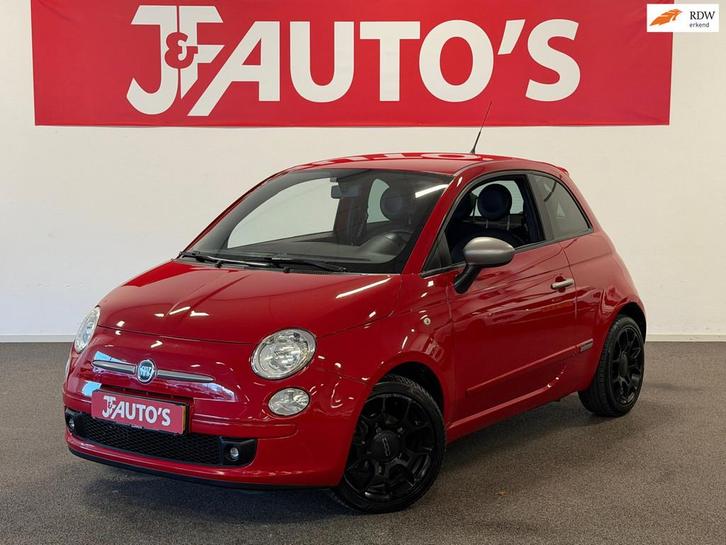 Fiat 500 0.9 TwinAir Lounge ECC AIRCO, HALF LEER, PDC, 16'', Auto's, Fiat, Bedrijf, Te koop, ABS, Airbags, Airconditioning, Bluetooth