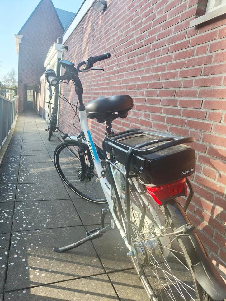 Gazelle Elektrische fiets, Fietsen en Brommers, Elektrische fietsen, Zo goed als nieuw, Gazelle, 51 tot 55 cm, 50 km per accu of meer
