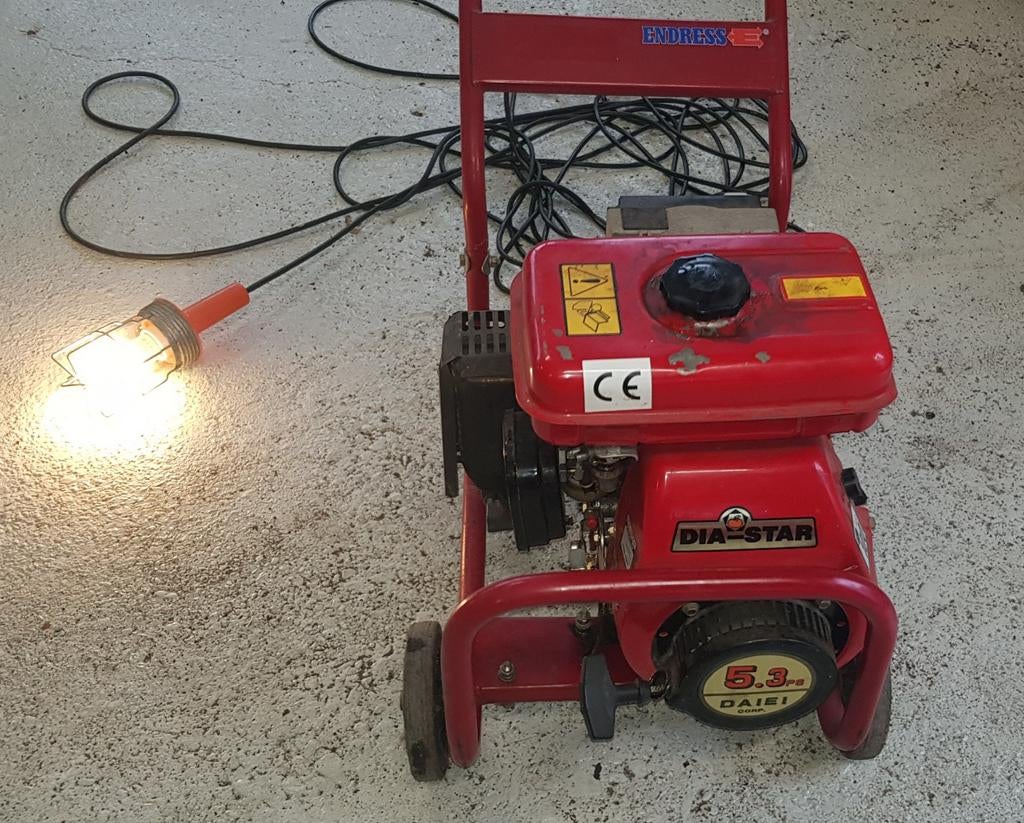 Aggregaat 2,2 kw, Ophalen