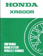 Honda XR600 R addendum shop manual 1991, Motoren, Ophalen of Verzenden, Honda