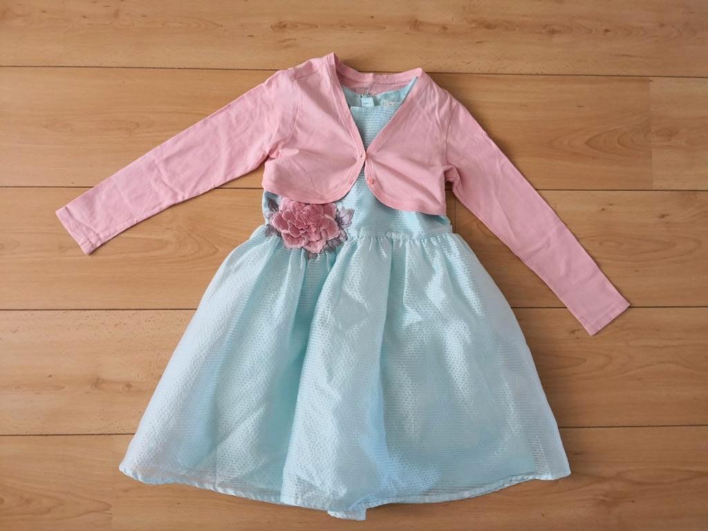 Mint & Berry jurk - 122, Gebruikt, Meisje, Ophalen of Verzenden, Jurk of Rok