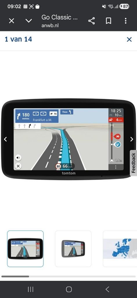 TomTom Go navigatiesysteem - 3 jaar garantie, Ophalen of Verzenden, Nieuw