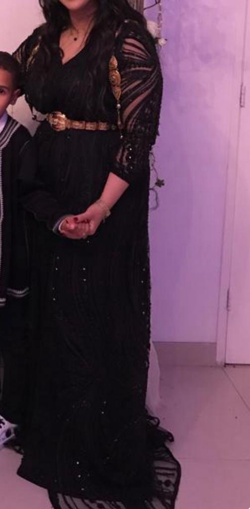 Takchita zwart, Maat 38/40 (M), Overige typen, Zwart, Ophalen of Verzenden