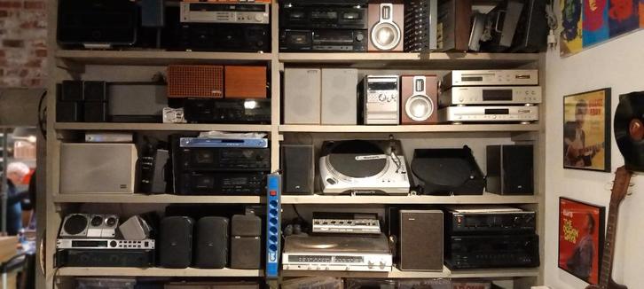 Cassette - Tape - Minidisc - Deck - Recorder, Audio, Tv en Foto, Cassettedecks, Overige merken, Auto-reverse, Tiptoetsen, High speed dubbing