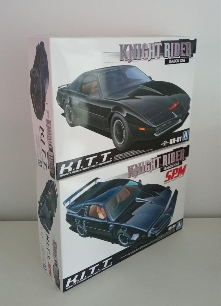 Knight Rider K.I.T.T bouwpakket set 1:24, Overige merken, Auto, Groter dan 1:32, Nieuw