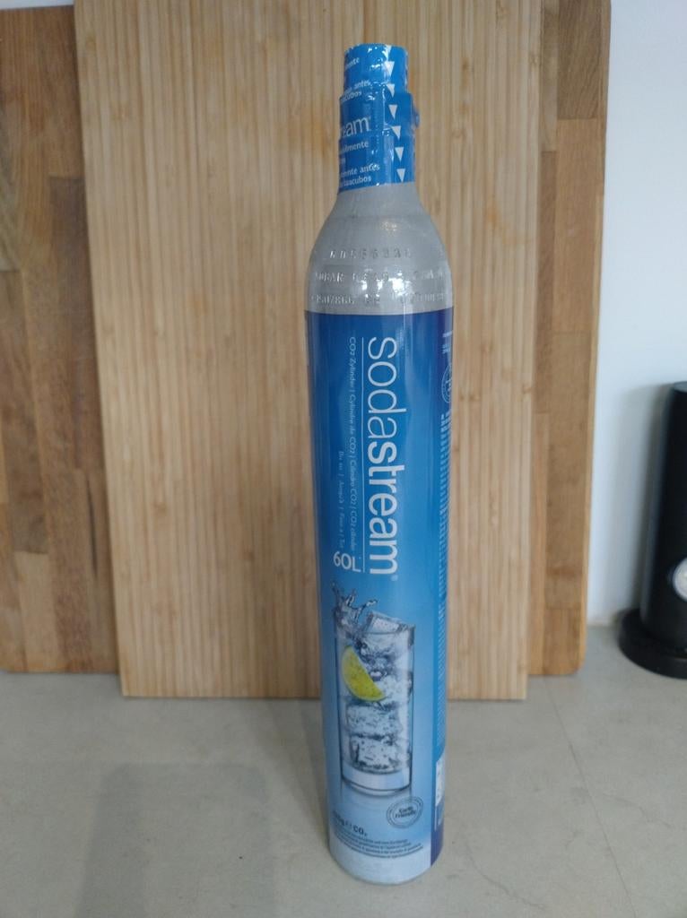 Sodastream CO2 cilinder 60L, Witgoed en Apparatuur, Bruiswatermachines, Ophalen, Nieuw
