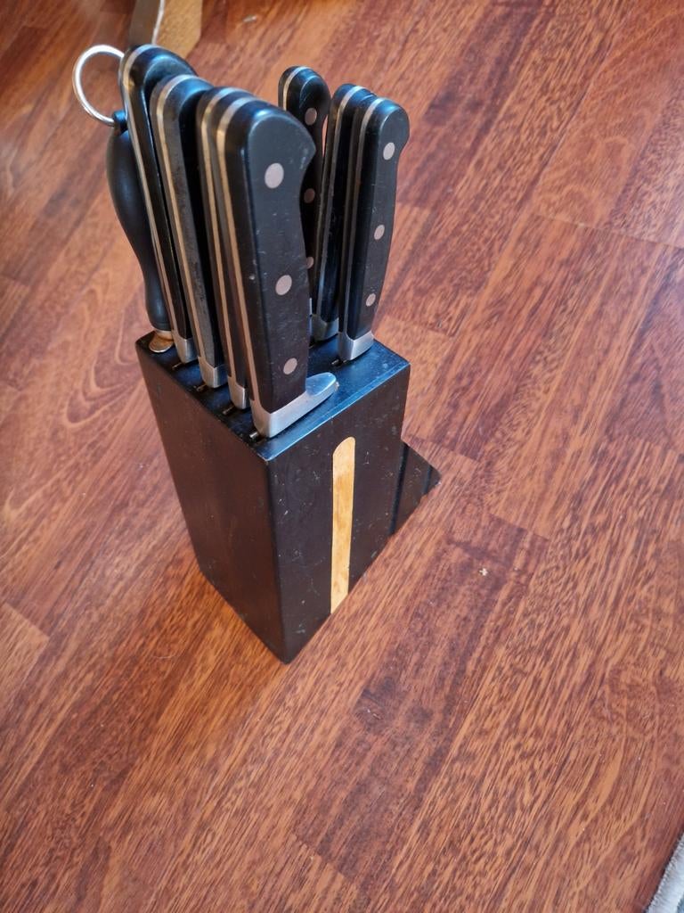 Sola messenblok met messen, Ophalen of Verzenden