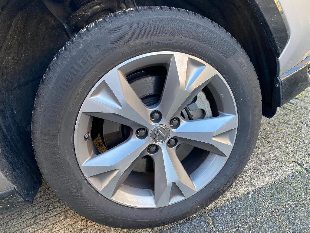 Vier Lexus velgen met winterbanden, Auto-onderdelen, Banden en Velgen, Ophalen, 18 inch, Gebruikt, Velg(en)