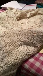 Tafelkleed gehaakt rond, Huis en Inrichting, Verzenden, Zo goed als nieuw, Rond