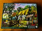 Falcon puzzels (1000 pieces) Farmer’s cottage, Ophalen of Verzenden, 500 t/m 1500 stukjes, Zo goed als nieuw