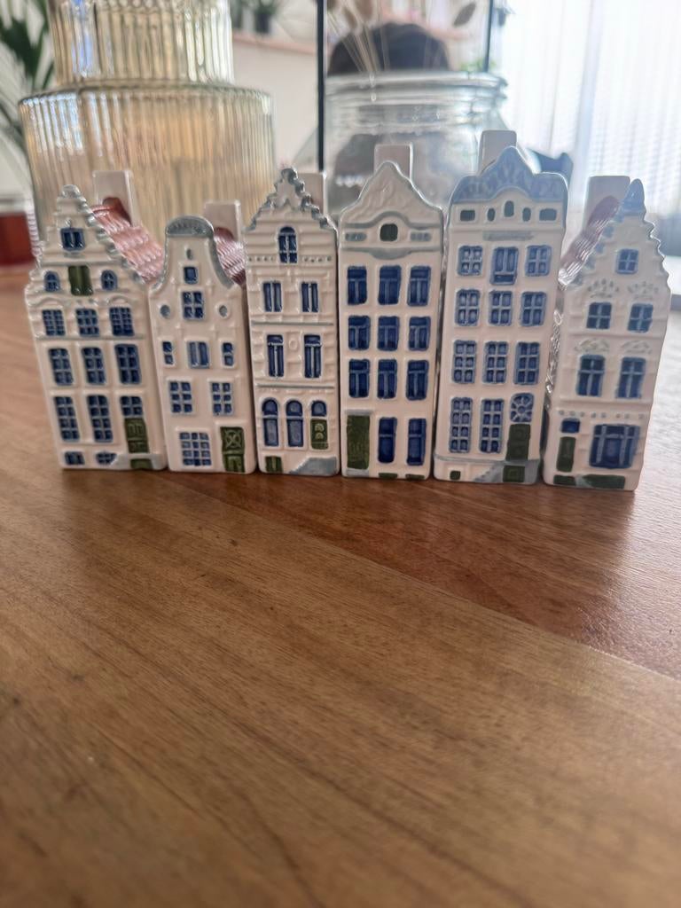 Goedewaagen Huisjes met Rood Dak - Set van 6, Ophalen, Gebruikt, 61 t/m 80
