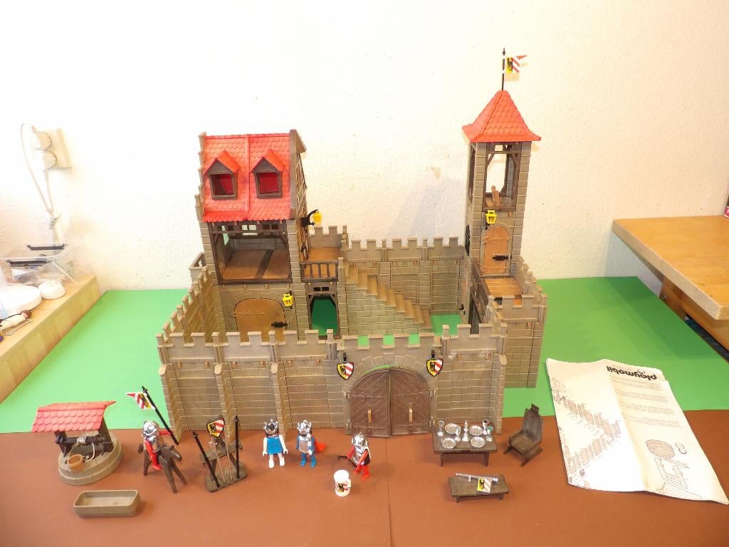 Playmobil kasteel 3450, Ophalen of Verzenden, Zo goed als nieuw, Complete set