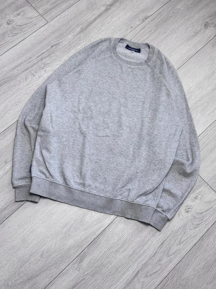 MR MARVIS Sweater – Lichtgrijs – maat M, Kleding | Heren, Truien en Vesten, Zo goed als nieuw, Maat 48/50 (M), Grijs, Ophalen of Verzenden